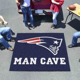 NFL - New England Patriots Man Cave Tailgater Rug 5'x6'