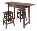 Mercer Double Drop Leaf Table with 2 Stools