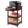 Delta Printer Table Walnut