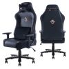 Big and Tall Gaming Chair 400lbs Gaming Chair with Massage Lumbar Pillow, Headrest, 3D Armrest, Metal Base, PU Leather