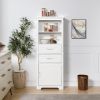 Bathroom cabinets, storage cabinets, cupboards, storage cabinets with doors, display cabinets with open shelves, freestanding living room floor cabine