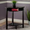 Liso Corner Table; Cube Storage and Shelf