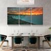 3 Panels Framed Great Fall Canvas Wall Art Decor,3 Pieces Mordern Canvas Decoration Painting for Office,Dining room,Living room, Bedroom Decor-Ready t