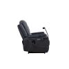 Liyasi Zero Gravity Power Recliner with comfortable lying degree, Massage, Heating and Phone Holder, Side Pockets, USB Charge Ports, Enjoy extreme rel