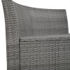 Patio Furniture Set Outdoor Furniture Daybed Rattan Sectional Furniture Set Patio Seating Group With Cushions and Center Table for Patio, Lawn, Backya