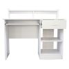 General Style Modern E1 15MM Chipboard Computer Desk White