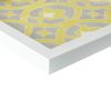 Distressed Yellow Medallion 3-piece Wall Decor Set