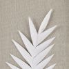 Framed Rice Paper Palm Leaves 3-piece Shadowbox Wall Decor Set