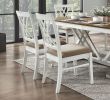 Modern Style White and Oak Finish Side Chairs 2pc Set Fabric Upholstered Seat Charming Traditional Dining Kitchen Furniture