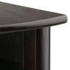 Liso Corner Table; Cube Storage and Shelf