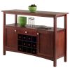 Colby Buffet Cabinet; Walnut