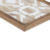 Two-tone Geometric 3-piece Wood Wall Decor Set