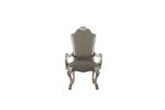 ACME Dresden Arm Chair (Set-2), Vintage Bone White & PU 68173