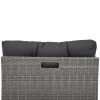 Patio Furniture Set Outdoor Furniture Daybed Rattan Sectional Furniture Set Patio Seating Group With Cushions and Center Table for Patio, Lawn, Backya