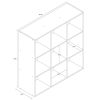 11" 9 Cube Organizer Shelf