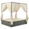 [Not allowed to sell to Wayfair]Adjustable Sun Bed With Curtain; High Comfort; With 3 Colors